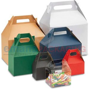 Kraft Gable Boxes Wholesale