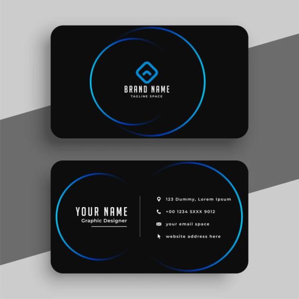 Black Business Card