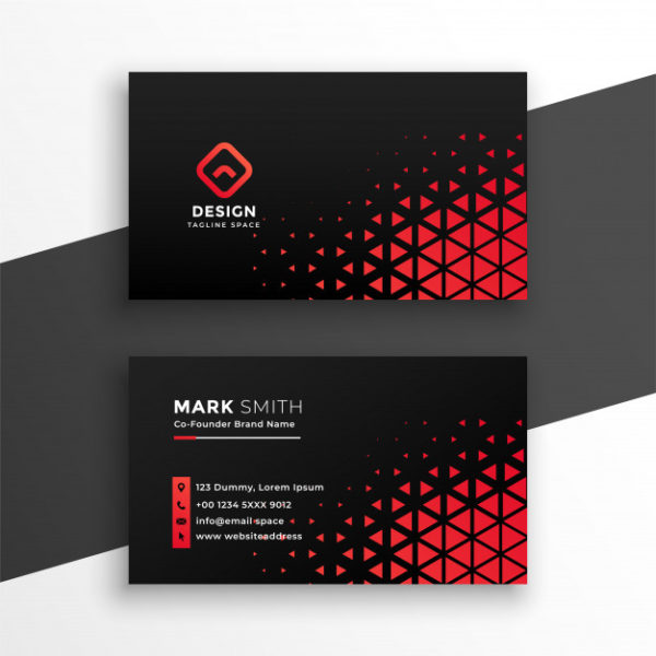 Black Business cards