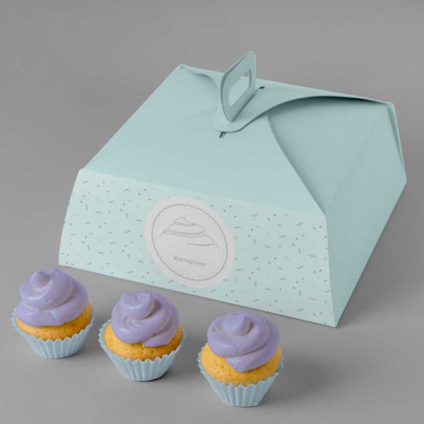 Cup Cake Packaging Boxes