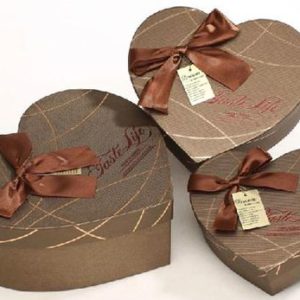 Custom Shape Heart Rigid Boxes