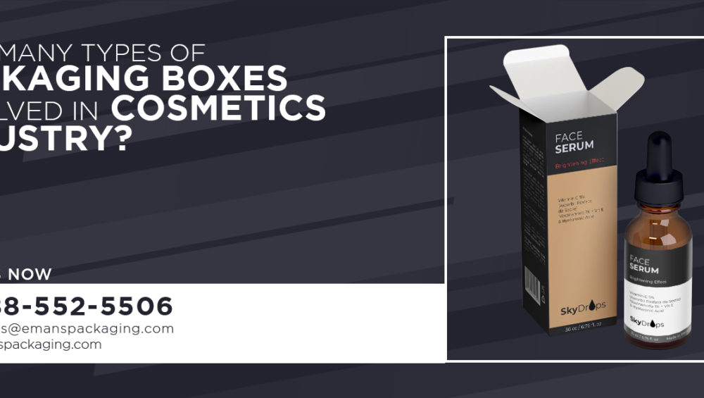 Types of Boxes for cosmetic industry